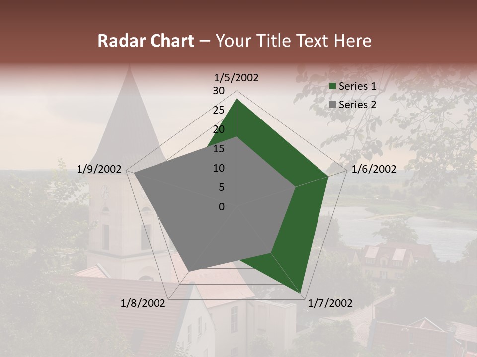 Hillside Waterfront History PowerPoint Template