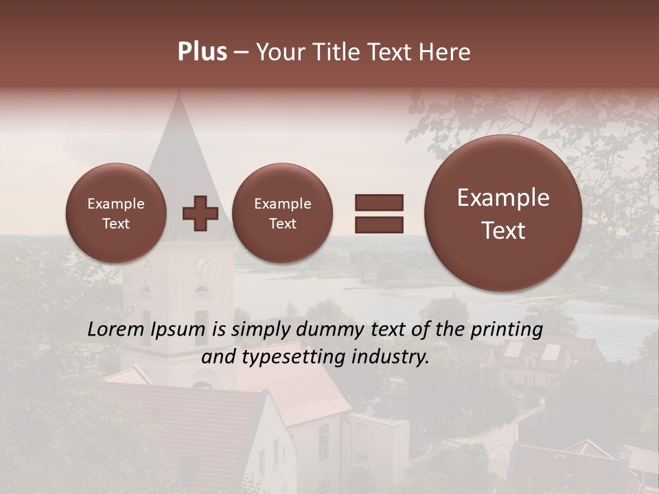 Hillside Waterfront History PowerPoint Template