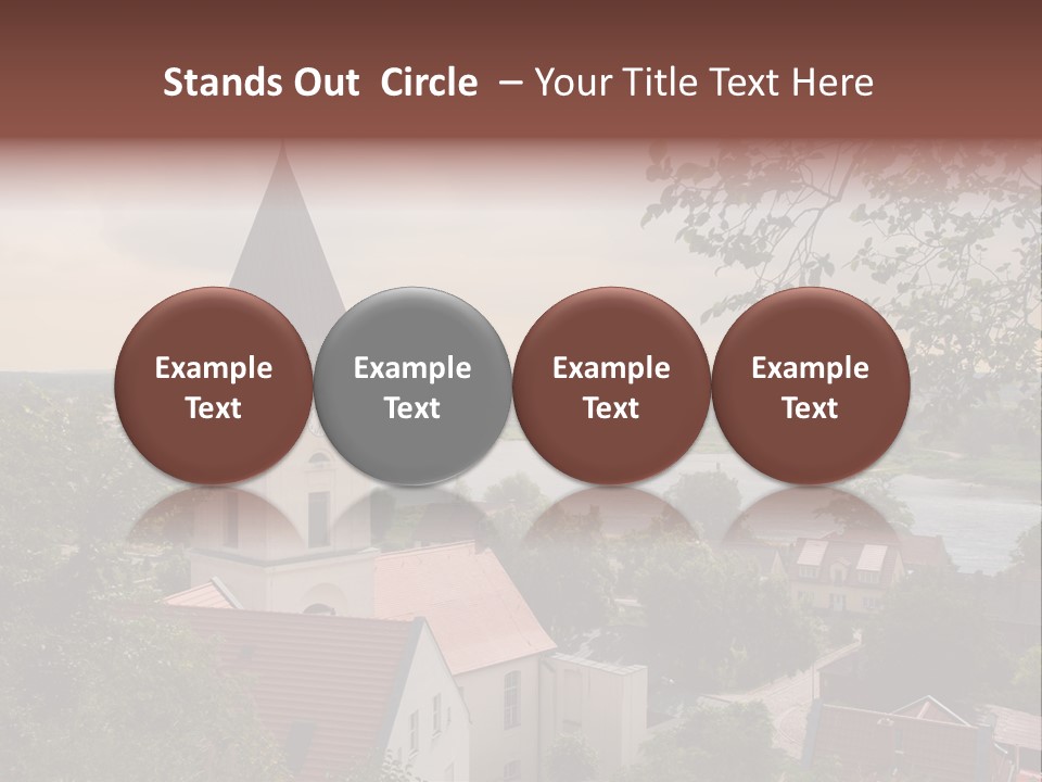 Hillside Waterfront History PowerPoint Template