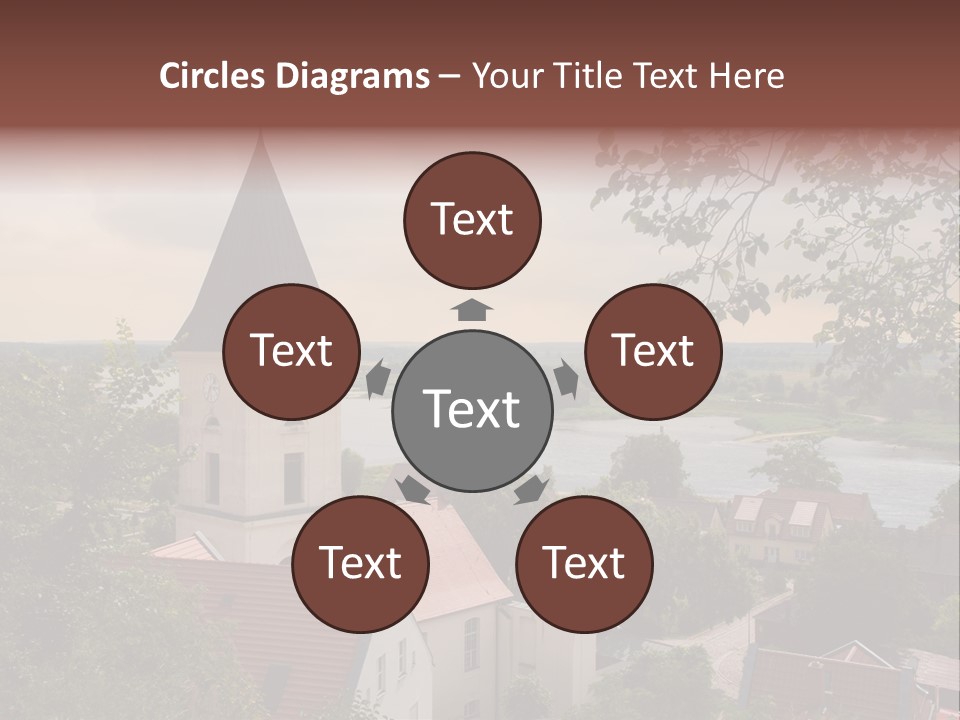 Hillside Waterfront History PowerPoint Template