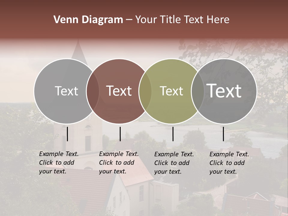 Hillside Waterfront History PowerPoint Template