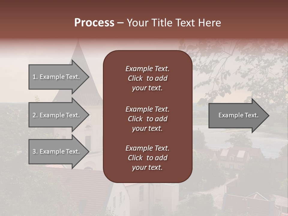 Hillside Waterfront History PowerPoint Template