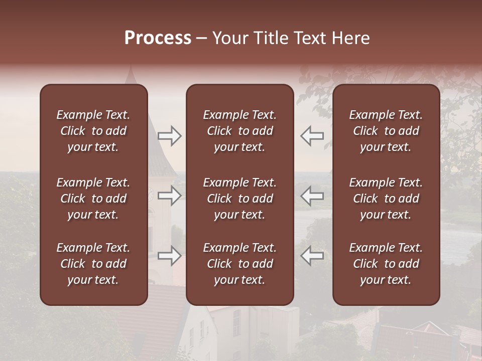 Hillside Waterfront History PowerPoint Template