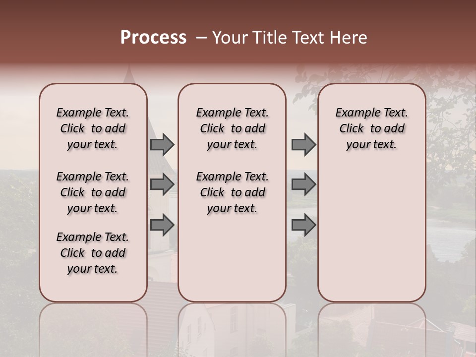 Hillside Waterfront History PowerPoint Template