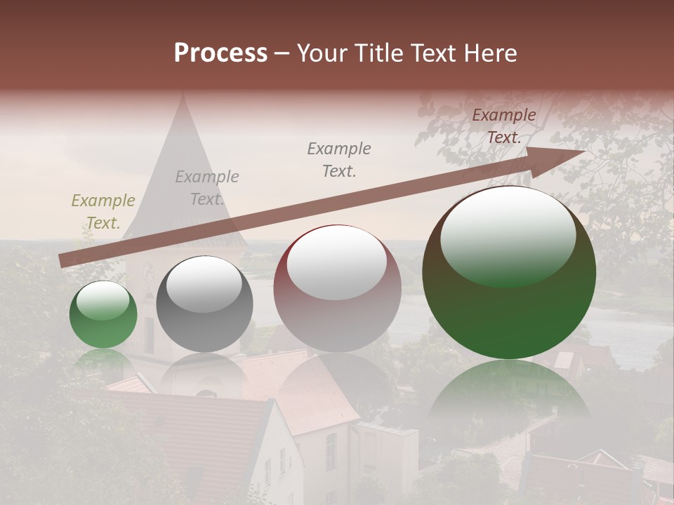 Hillside Waterfront History PowerPoint Template