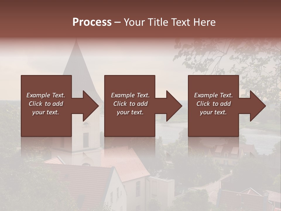 Hillside Waterfront History PowerPoint Template