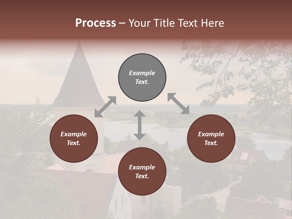 Hillside Waterfront History PowerPoint Template