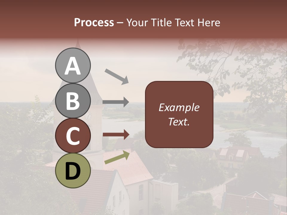 Hillside Waterfront History PowerPoint Template