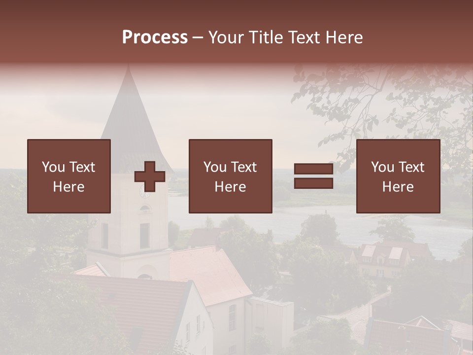 Hillside Waterfront History PowerPoint Template