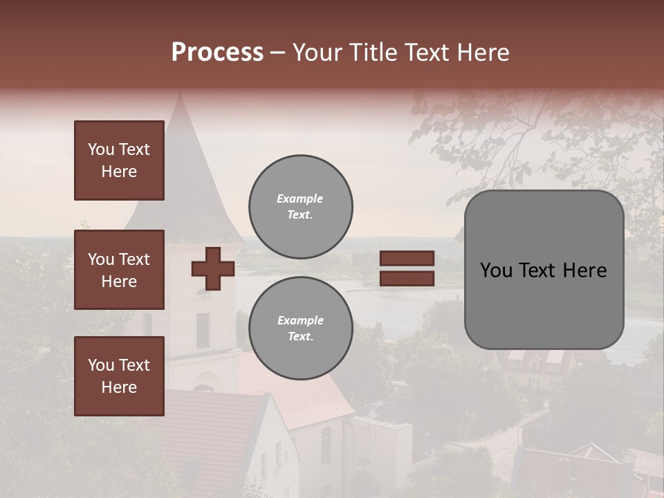 Hillside Waterfront History PowerPoint Template