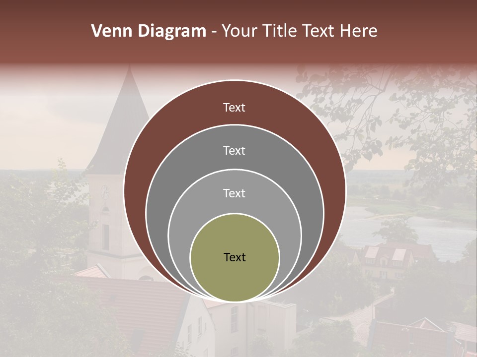 Hillside Waterfront History PowerPoint Template