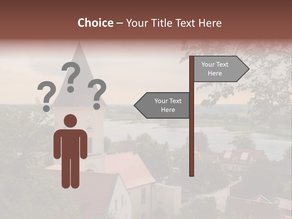 Hillside Waterfront History PowerPoint Template