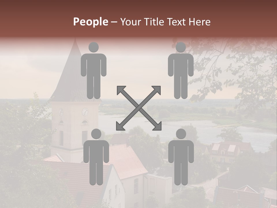 Hillside Waterfront History PowerPoint Template