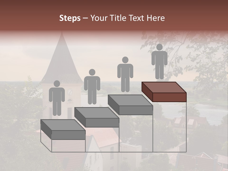 Hillside Waterfront History PowerPoint Template