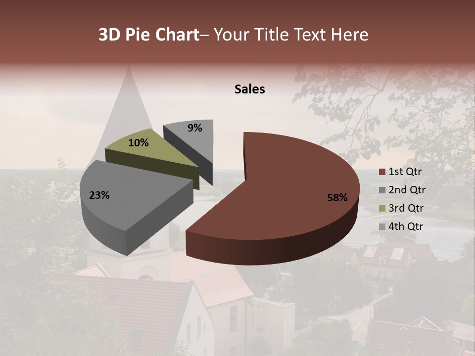Hillside Waterfront History PowerPoint Template