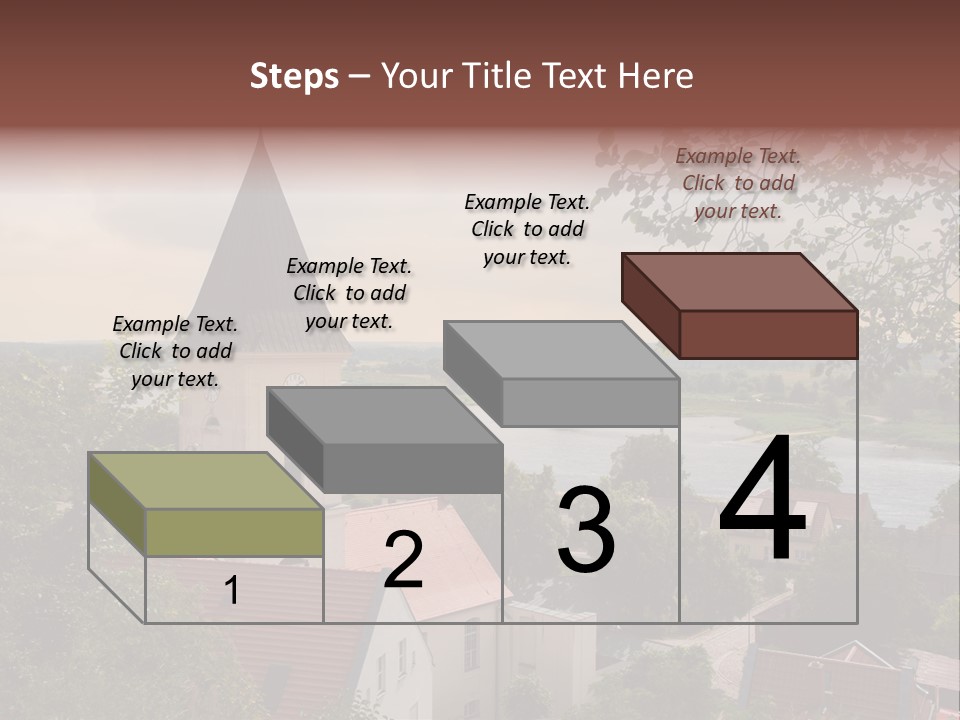 Hillside Waterfront History PowerPoint Template