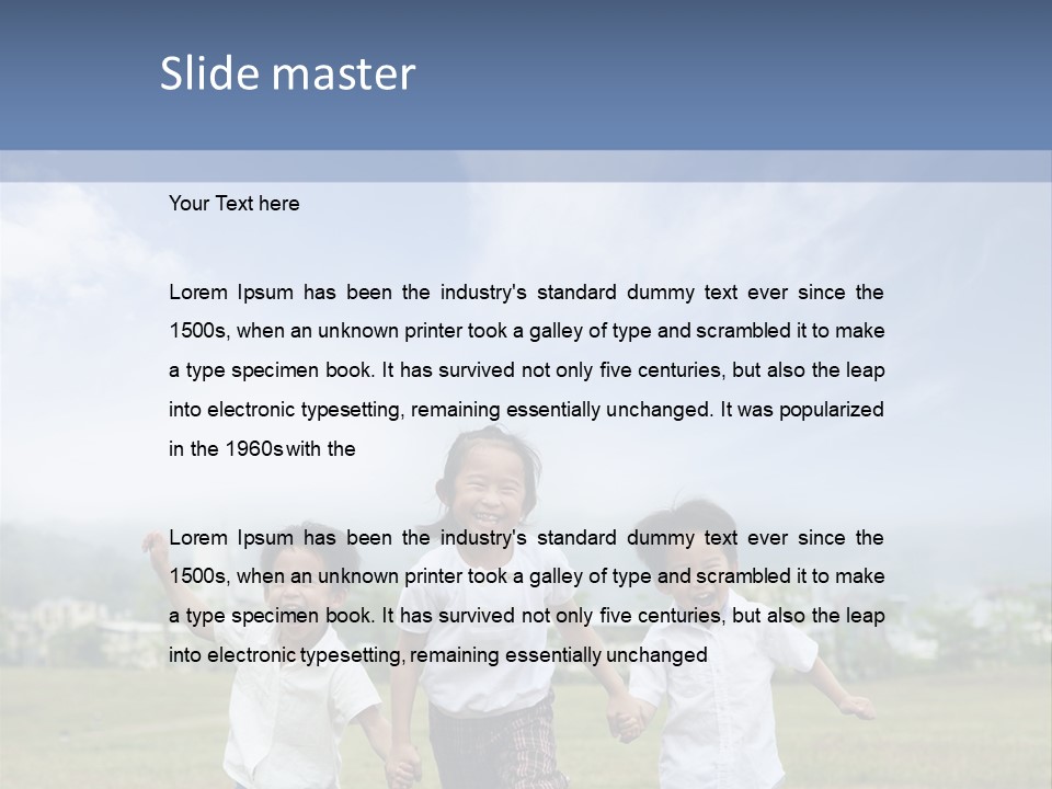 Charming Friendly Cute PowerPoint Template