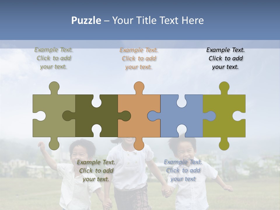 Charming Friendly Cute PowerPoint Template