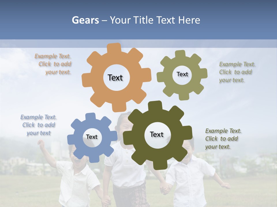 Charming Friendly Cute PowerPoint Template