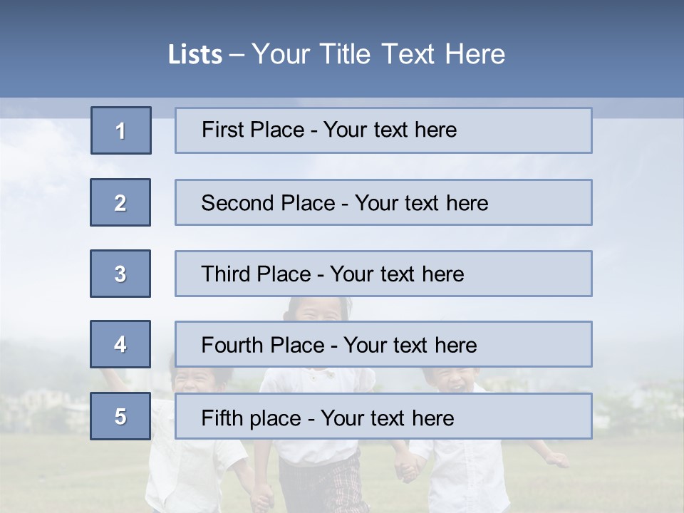 Charming Friendly Cute PowerPoint Template