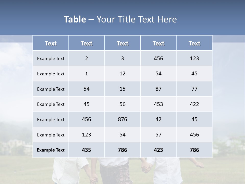 Charming Friendly Cute PowerPoint Template