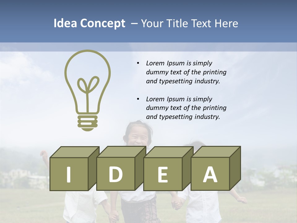 Charming Friendly Cute PowerPoint Template