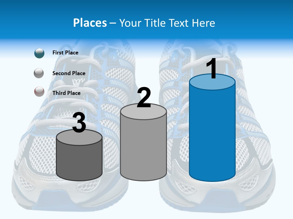 Runner Smile Landscape PowerPoint Template