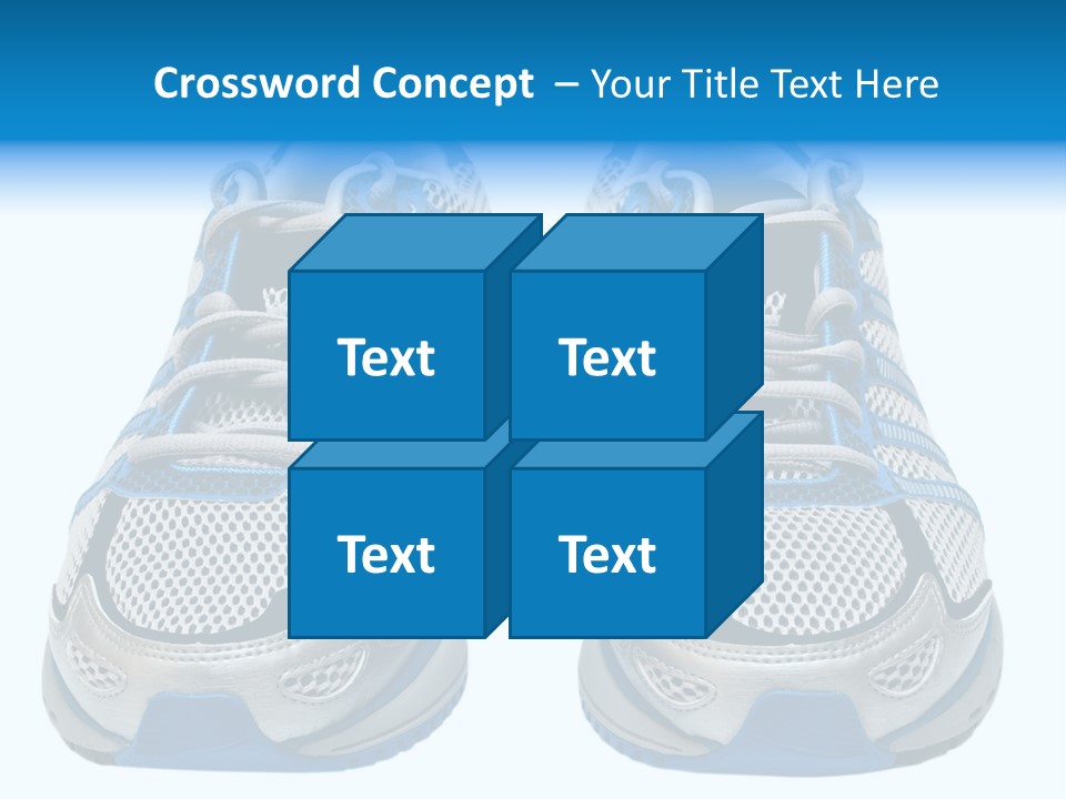 Runner Smile Landscape PowerPoint Template