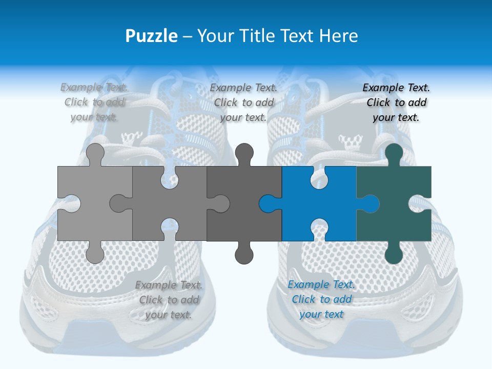 Runner Smile Landscape PowerPoint Template