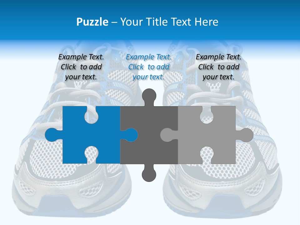 Runner Smile Landscape PowerPoint Template