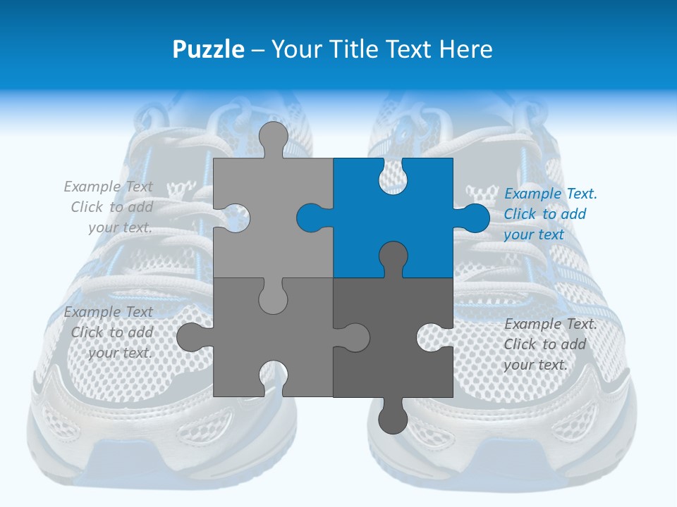 Runner Smile Landscape PowerPoint Template