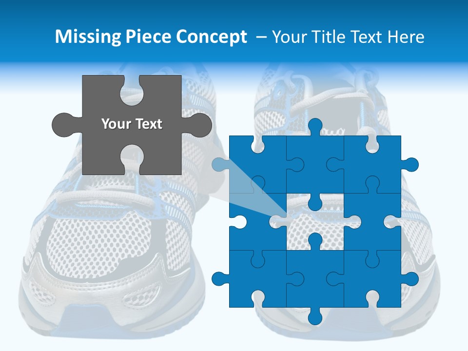 Runner Smile Landscape PowerPoint Template