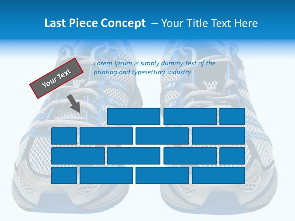 Runner Smile Landscape PowerPoint Template