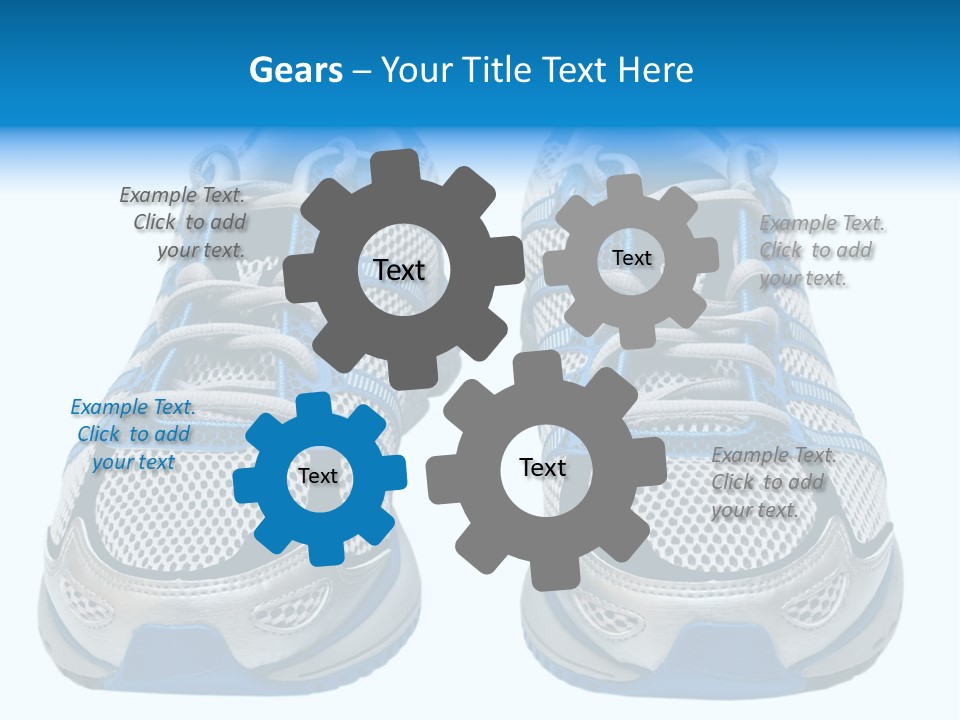 Runner Smile Landscape PowerPoint Template