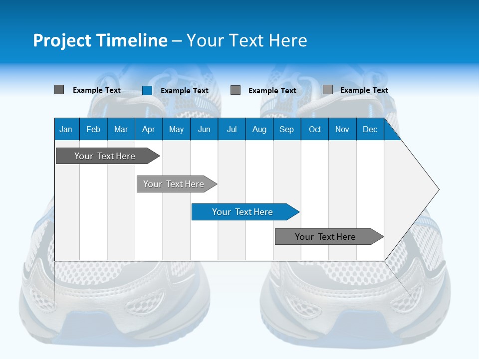 Runner Smile Landscape PowerPoint Template