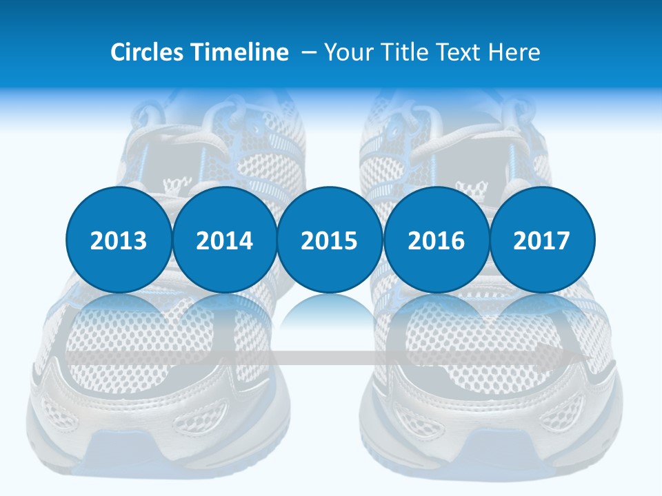 Runner Smile Landscape PowerPoint Template