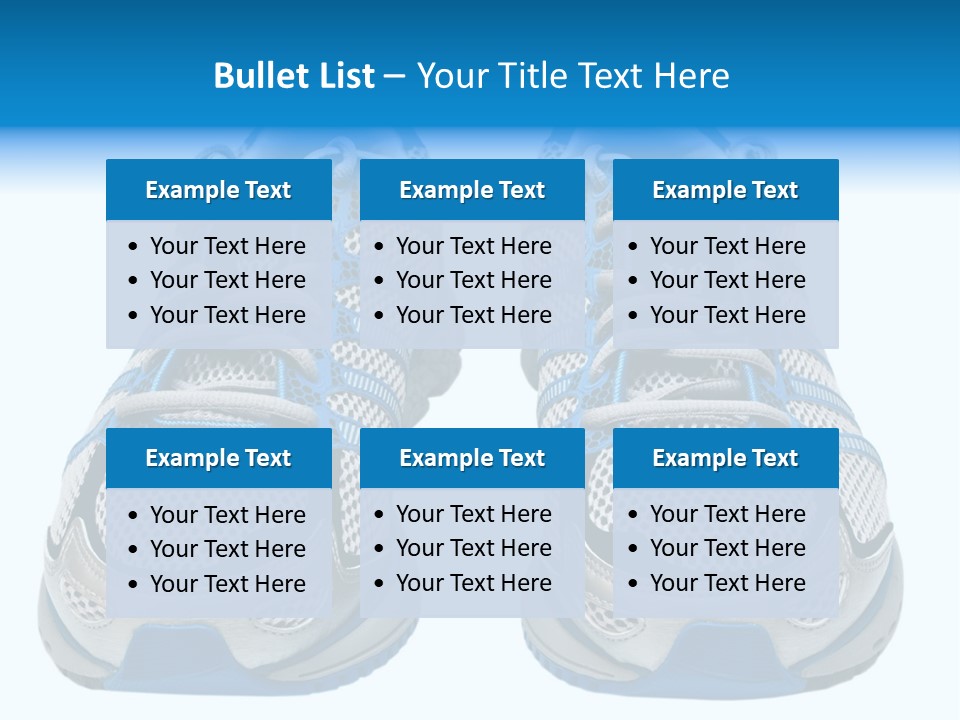 Runner Smile Landscape PowerPoint Template