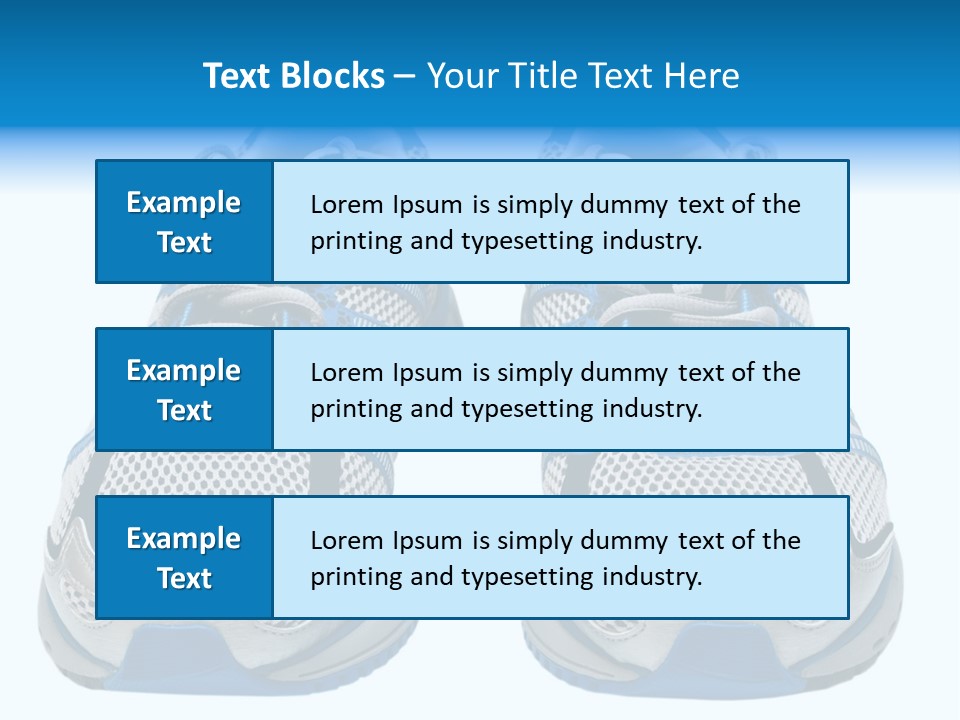 Runner Smile Landscape PowerPoint Template