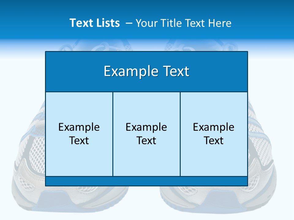 Runner Smile Landscape PowerPoint Template