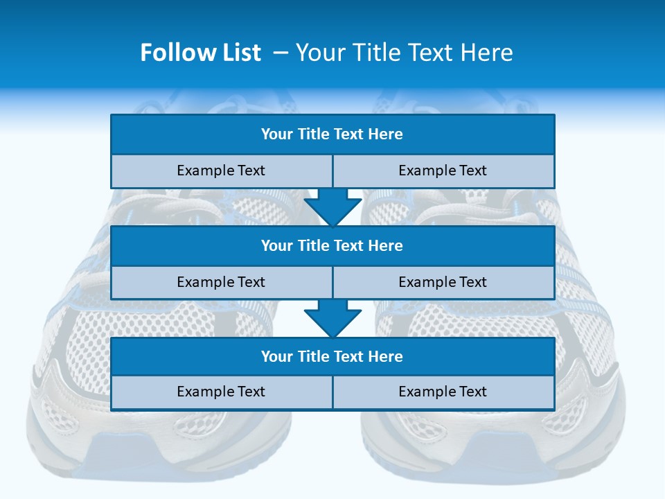 Runner Smile Landscape PowerPoint Template