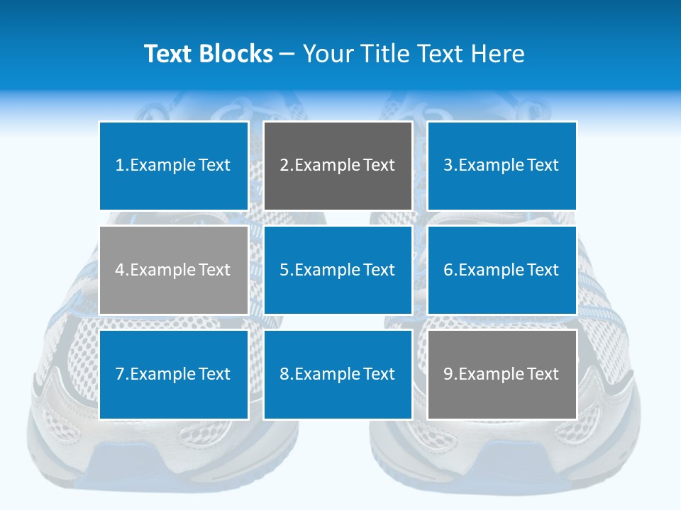 Runner Smile Landscape PowerPoint Template