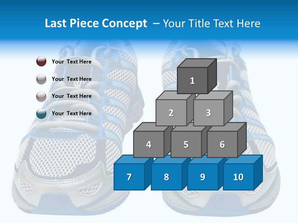 Runner Smile Landscape PowerPoint Template