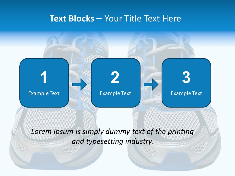 Runner Smile Landscape PowerPoint Template