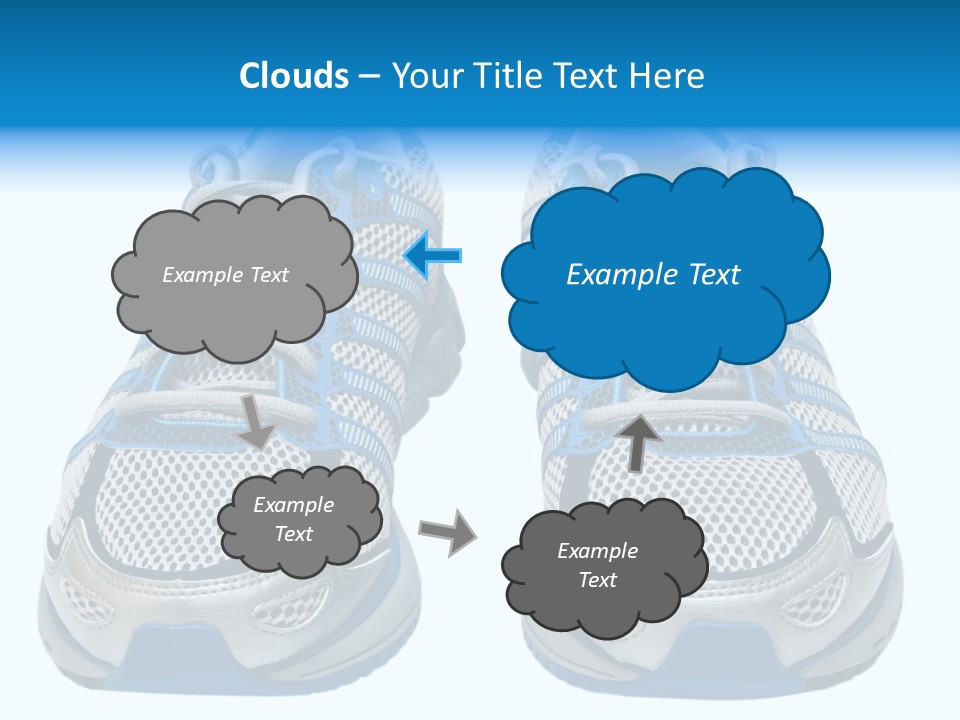 Runner Smile Landscape PowerPoint Template
