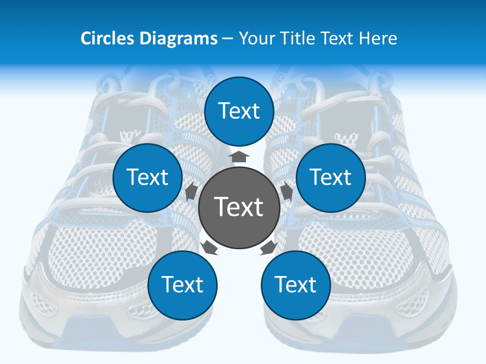 Runner Smile Landscape PowerPoint Template