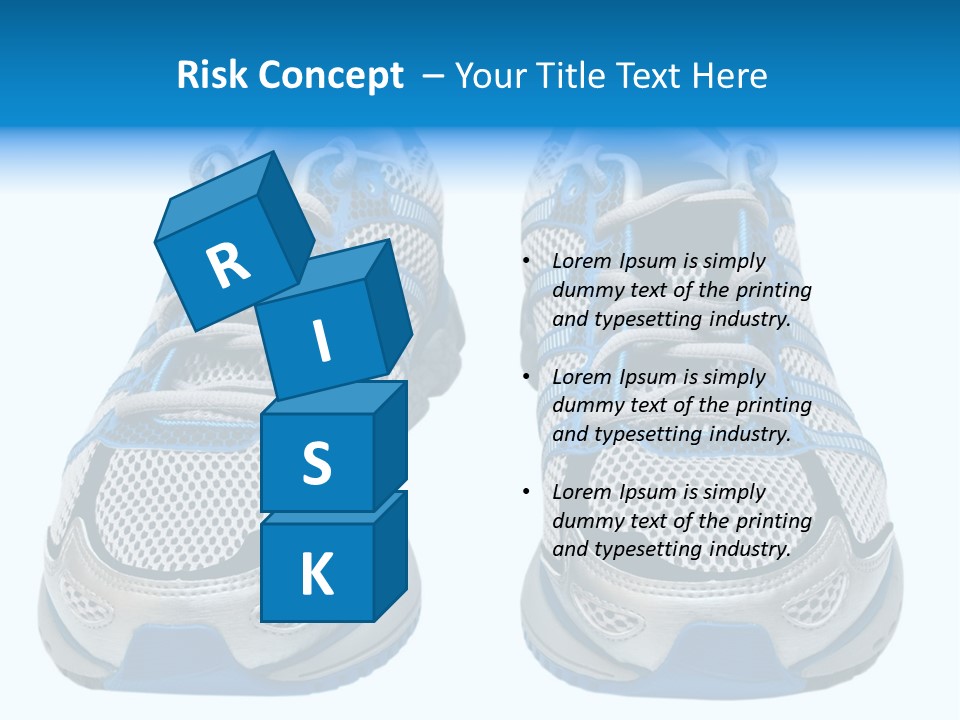 Runner Smile Landscape PowerPoint Template