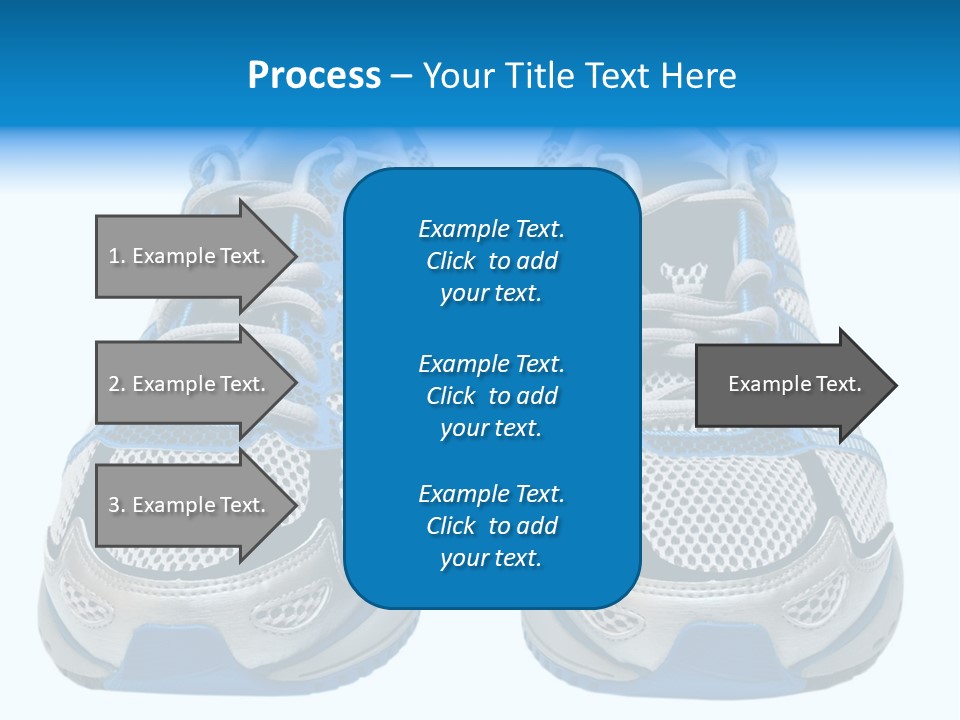 Runner Smile Landscape PowerPoint Template