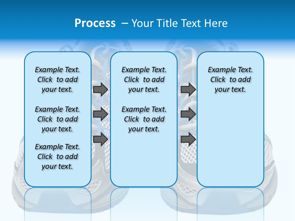 Runner Smile Landscape PowerPoint Template
