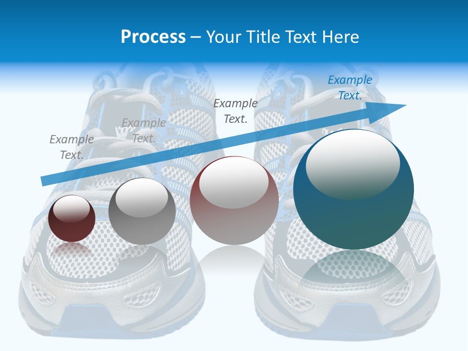 Runner Smile Landscape PowerPoint Template