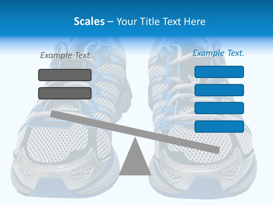 Runner Smile Landscape PowerPoint Template